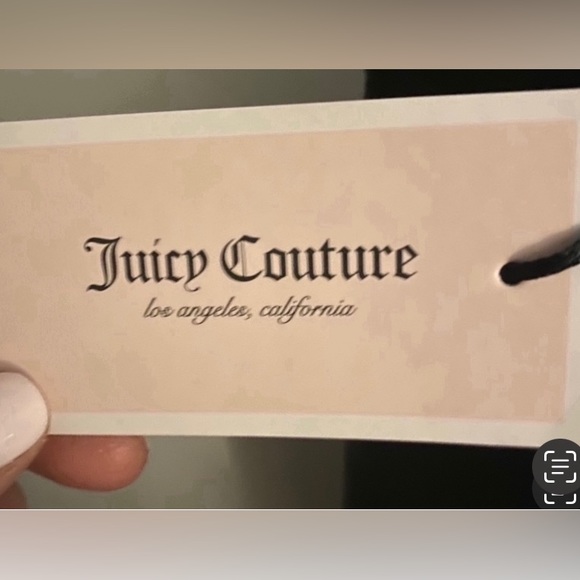 JUICY COUTURE BLANK CHECK LARGE CROSSBODY BAG BLACK| NWT - Picture 6 of 8